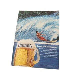 1965 Hamms Beer Brewing Print Advertisement 94081